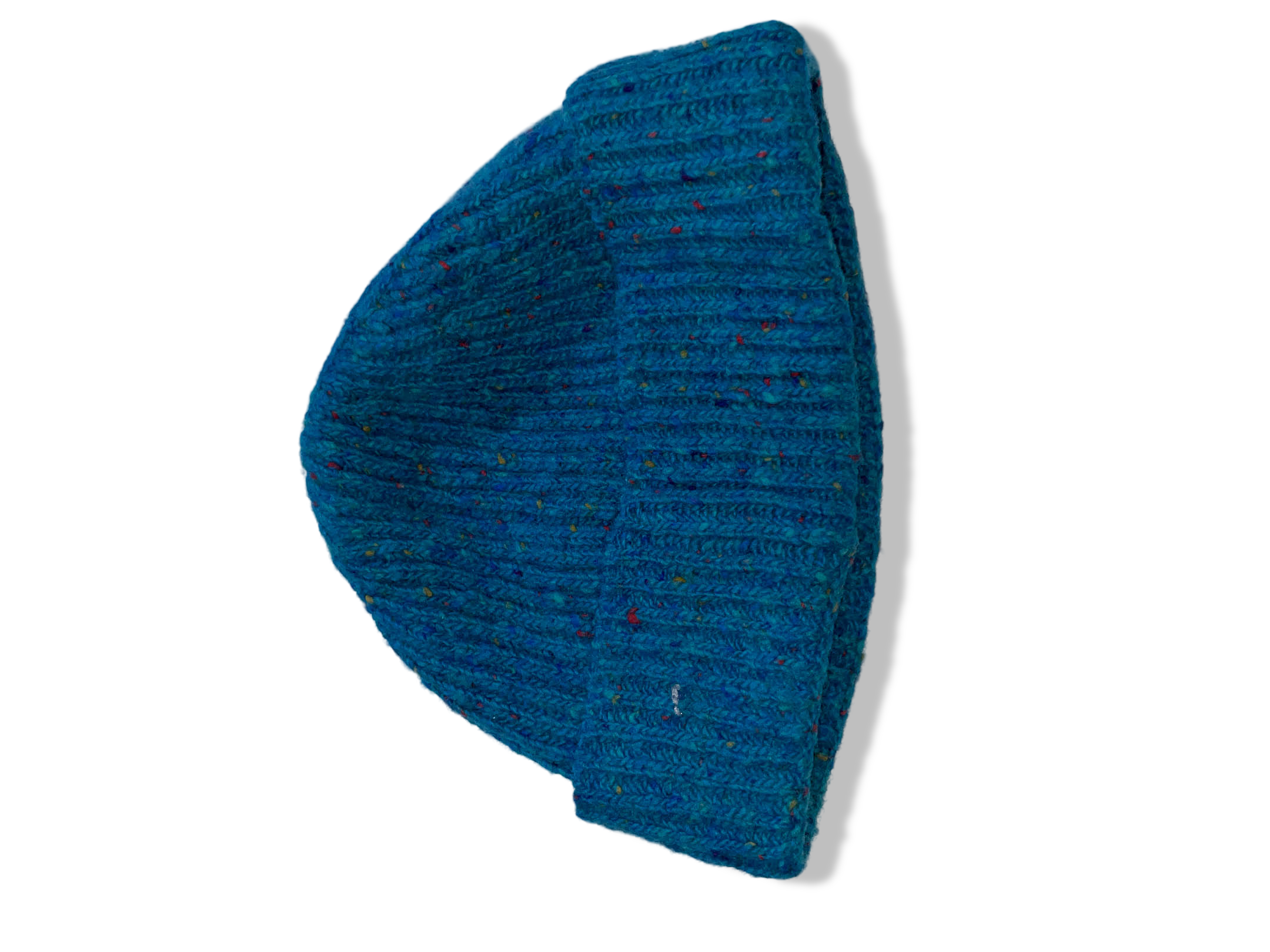 Vintage the wool company green knitted beanie hat| SKU 4899