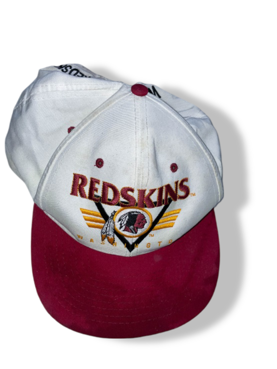Washington Redskins Vintage Baseball Cap in Cream & Red| SKU 4902 