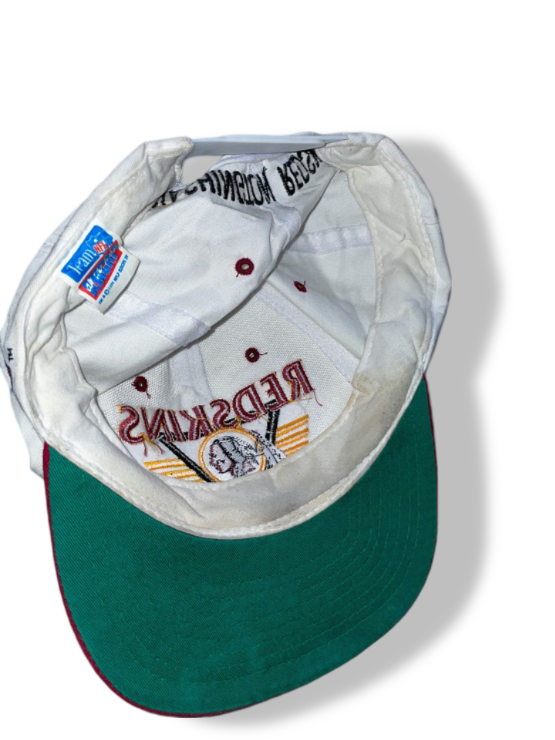 Washington Redskins Vintage Baseball Cap in Cream & Red| SKU 4902 