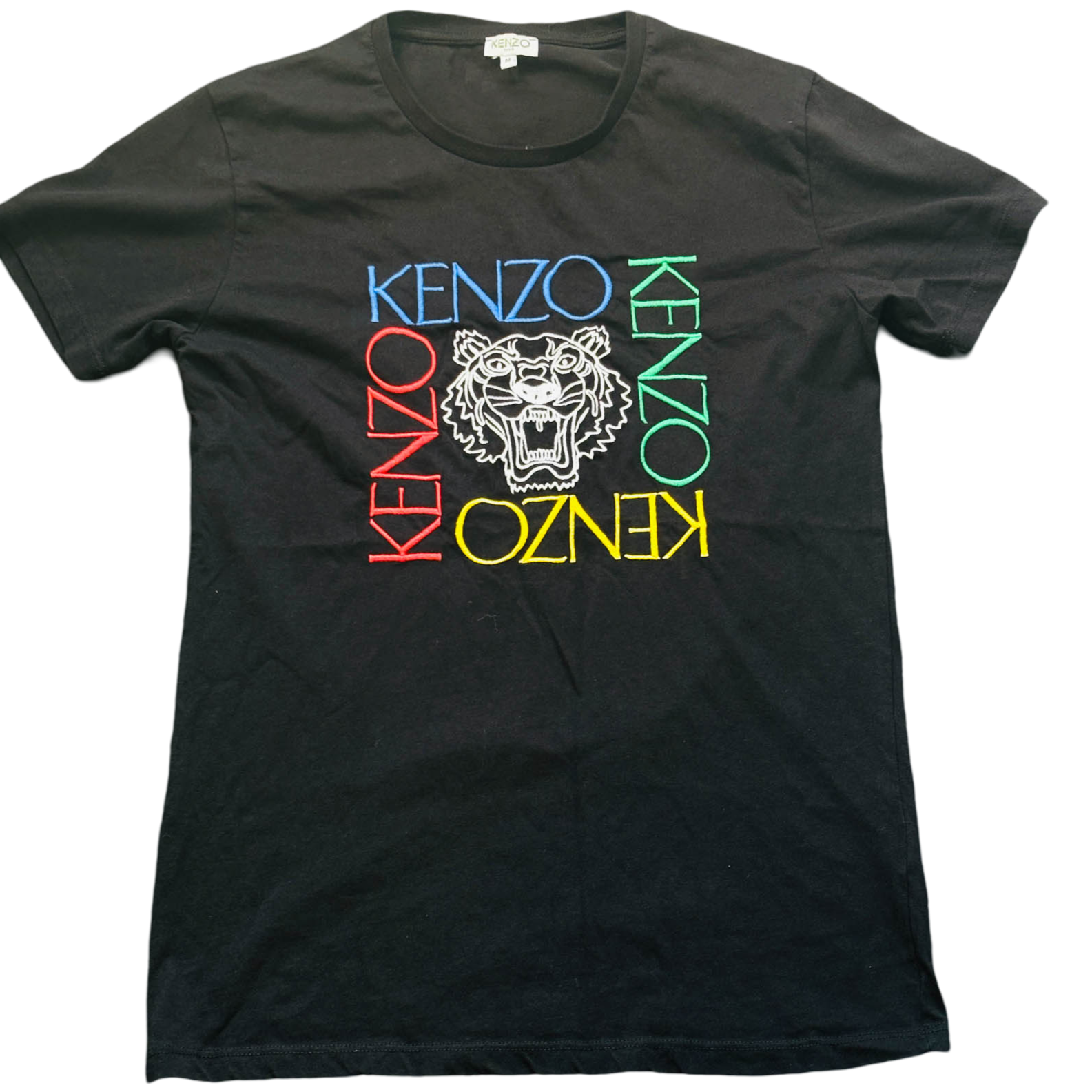 Cliche Vintage| Vintage Black Kenzo Paris  Men's T-shirt Graphics medium short sleeve tees