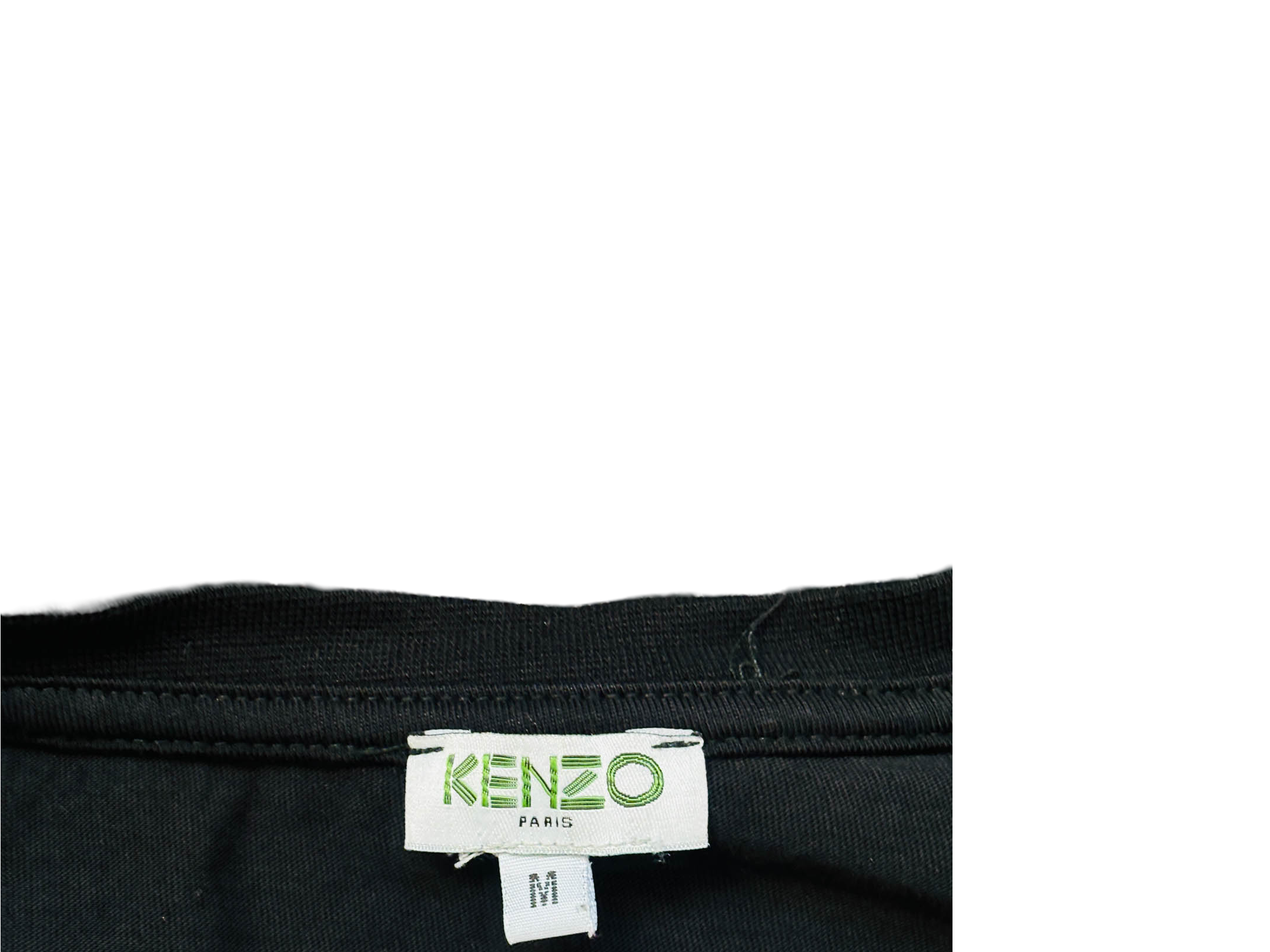 Cliche Vintage| Vintage Black Kenzo Paris  Men's T-shirt Graphics medium short sleeve tees