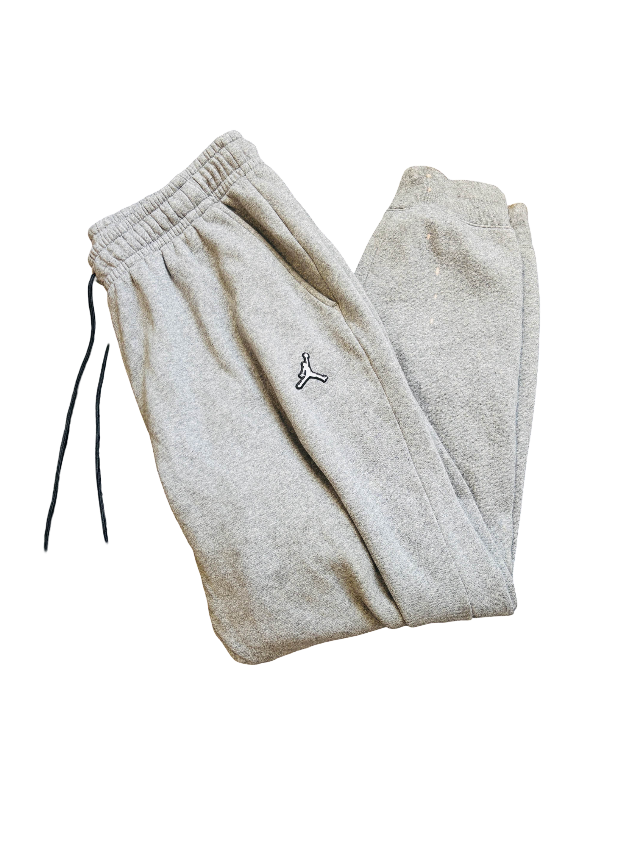  Cliche Vintage| Vintage grey embroidered jordan women's Large  track pant 