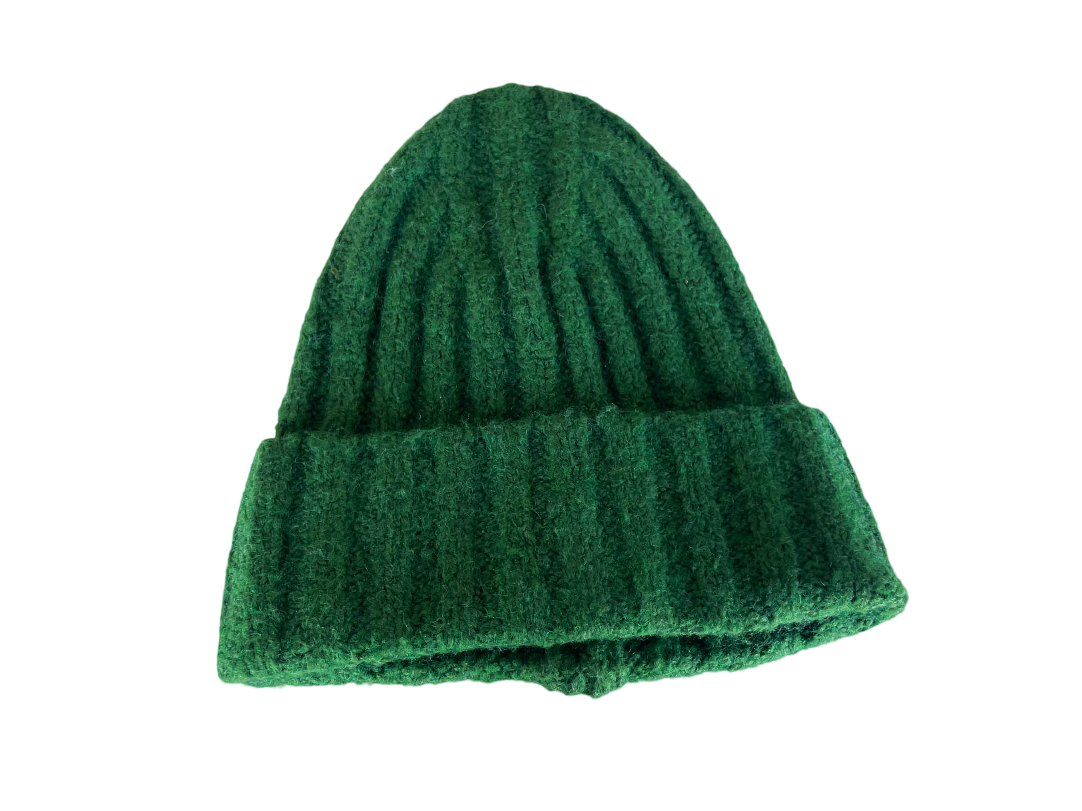 Vintage MNG green woolen beanie hat| SKU 4365