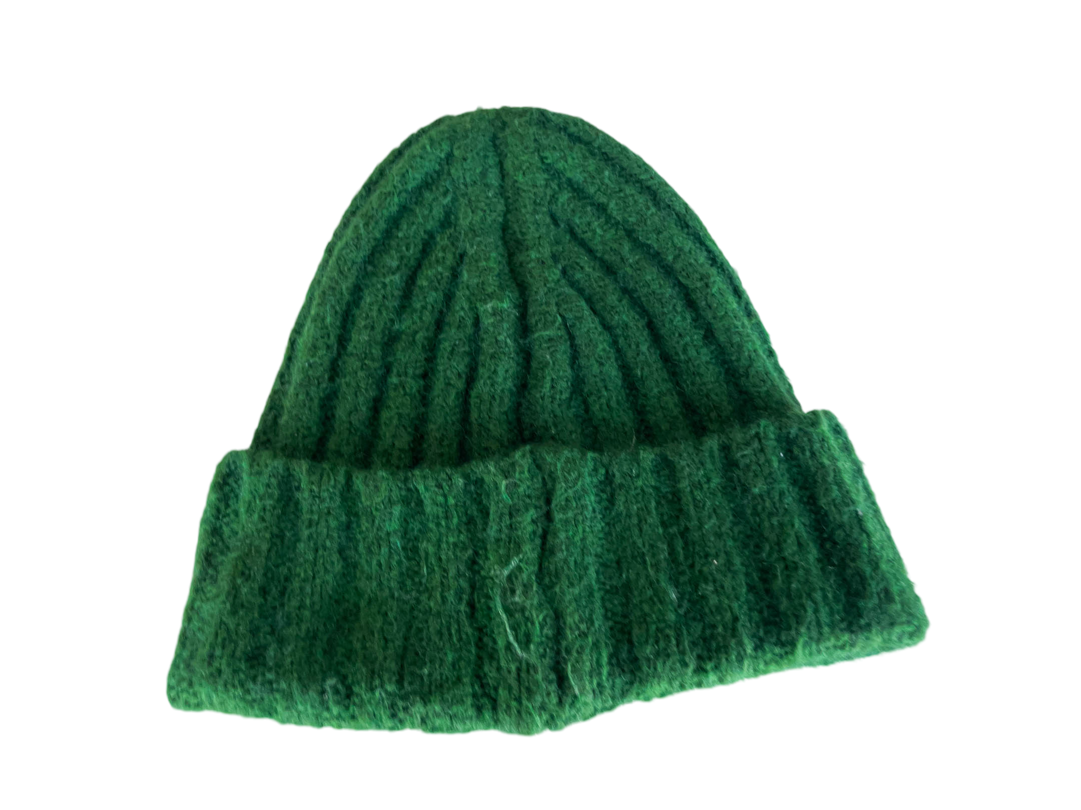Vintage MNG green woolen beanie hat| SKU 4365
