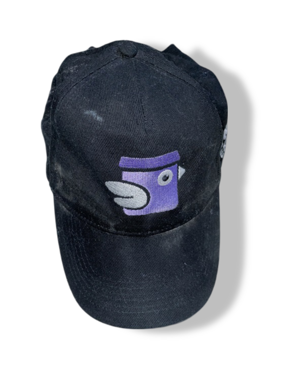 Vintage men's black Beechfield original head wear baseball cap| SKU 4908