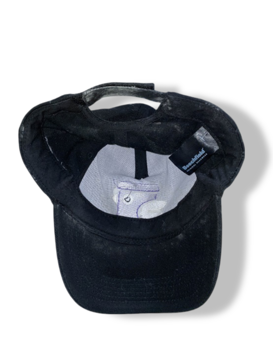 Vintage men's black Beechfield original head wear baseball cap| SKU 4908
