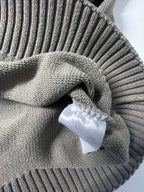 Vintage Men's Casamoda brown crew neck sweatshirt in XL|L28 W25|SKU 3926