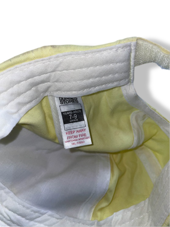 Vintage yellow Dunnes stores 7-9YRS kid baseball cap| SKU 4910