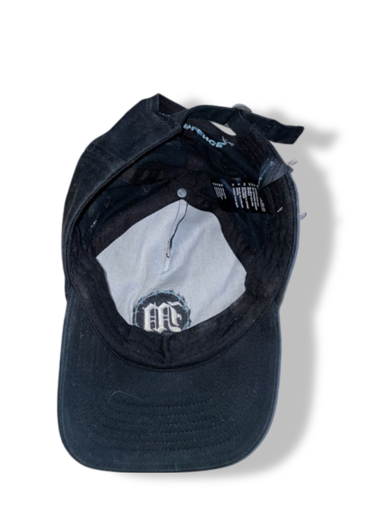 Vintage Malevolence crest Beechfield original hardwear baseball black cap| SKU 4912