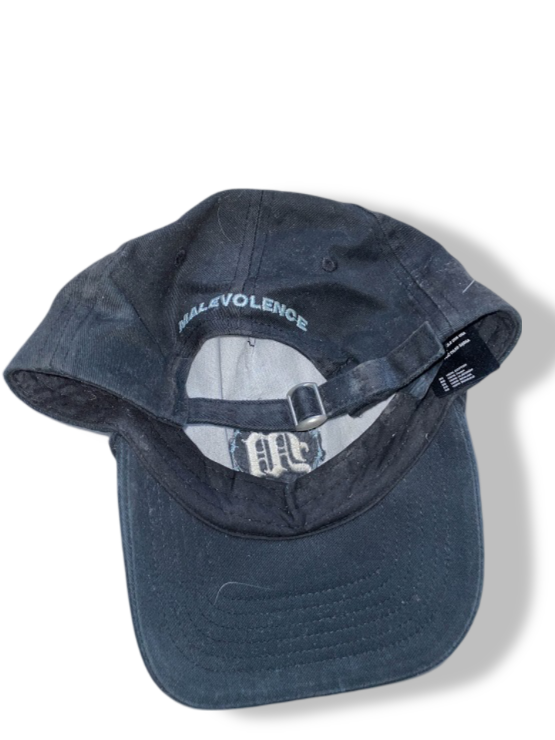 Vintage Malevolence crest Beechfield original hardwear baseball black cap| SKU 4912