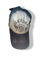 Vintage Barcelona multi patchwork baseball cap| SKU 4913