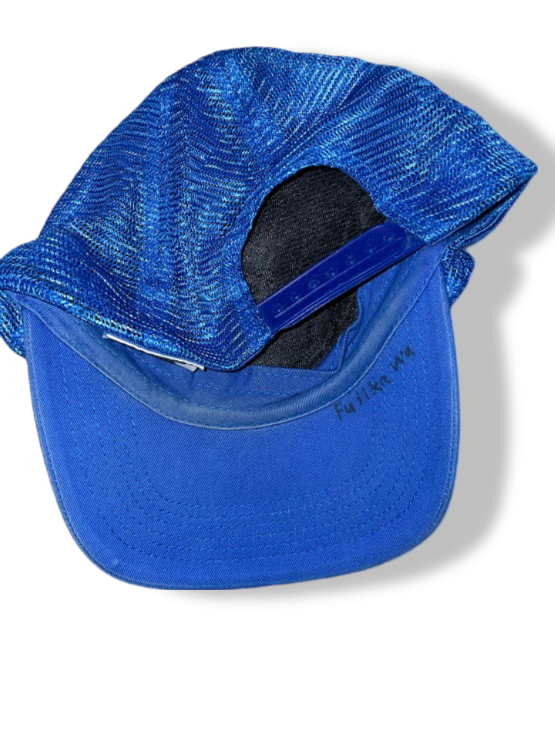 Vintage Hawaiin Edventure blue trucker cap| SKU 4914