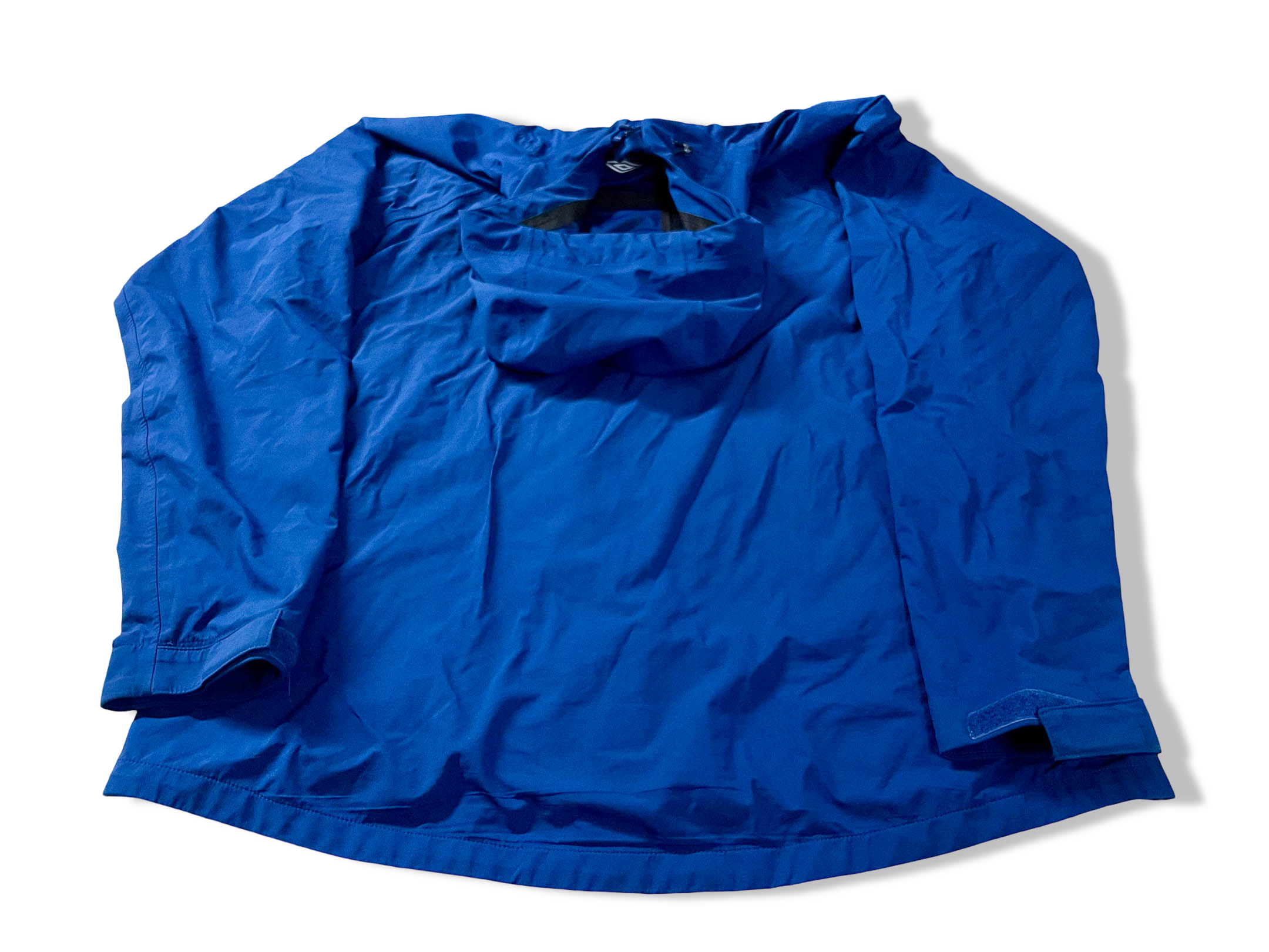 Vintage Men's Umbro Ireland blue full zip hoodie jacket in XL|L31 W24|SKU 4101