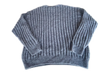 Vintage Grey stripe Monello sweater in L/XL| L29 W23| SKU 4376