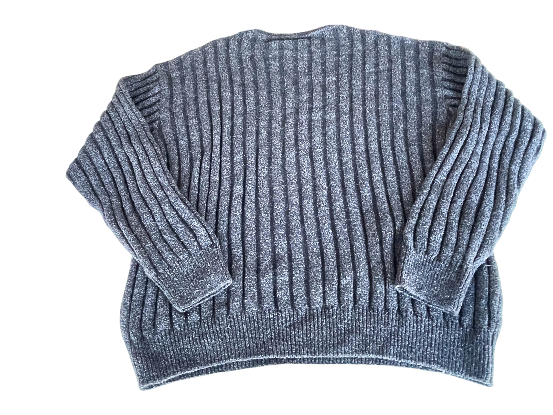 Vintage Grey stripe Monello sweater in L/XL| L29 W23| SKU 4376