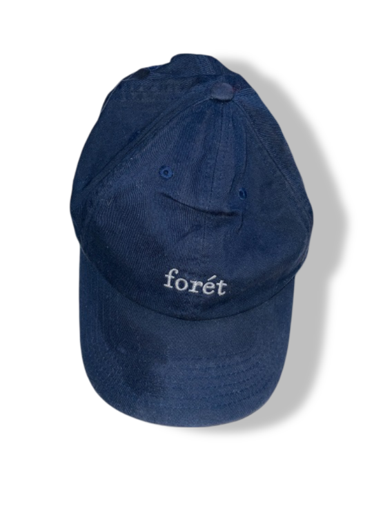 Vintage Foret Navy blue baseball cap | SKU 4922