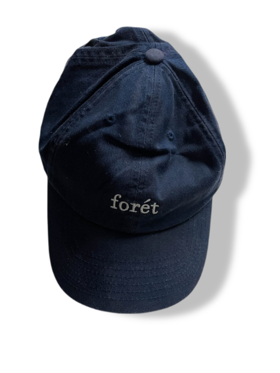 Vintage Foret Navy blue baseball cap | SKU 4922