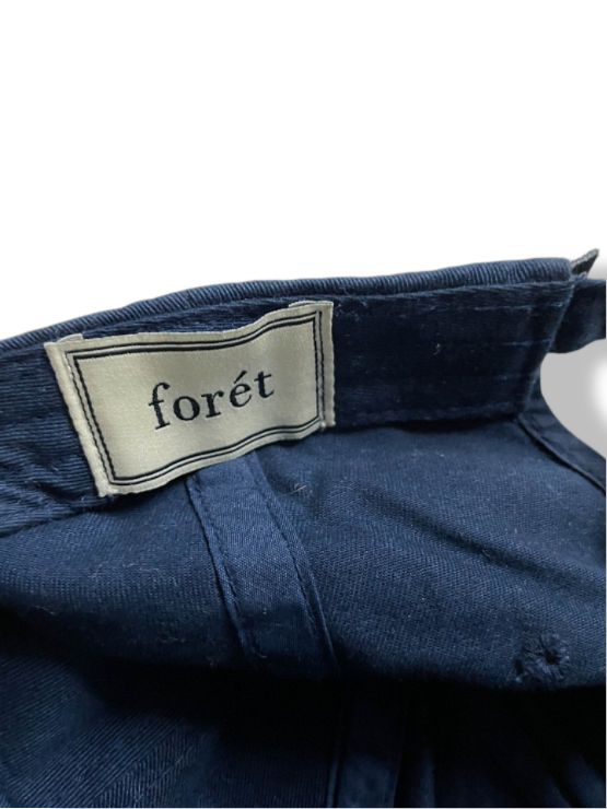 Vintage Foret Navy blue baseball cap | SKU 4922