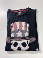 Vintage Men's Jackass Graphics black tees in XL|L31 W23|SKU 4107