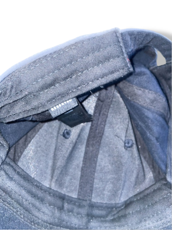 Vintage men's reserved with compass embroidery navy baseball cap| SKU 4927