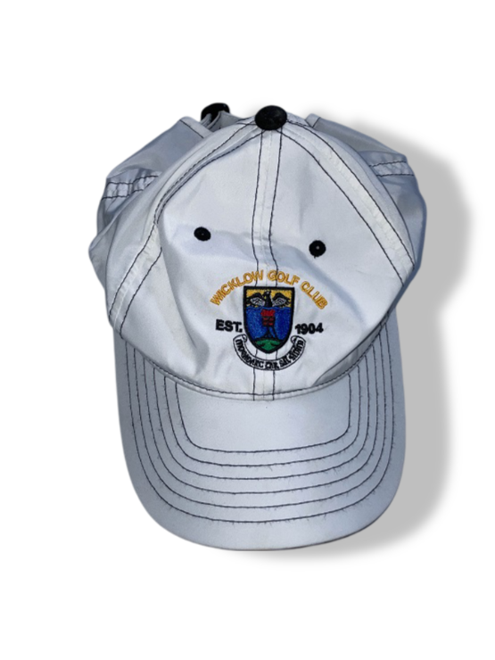 Vintage Wicklow Golf Club white baseball cap| SKU 4929