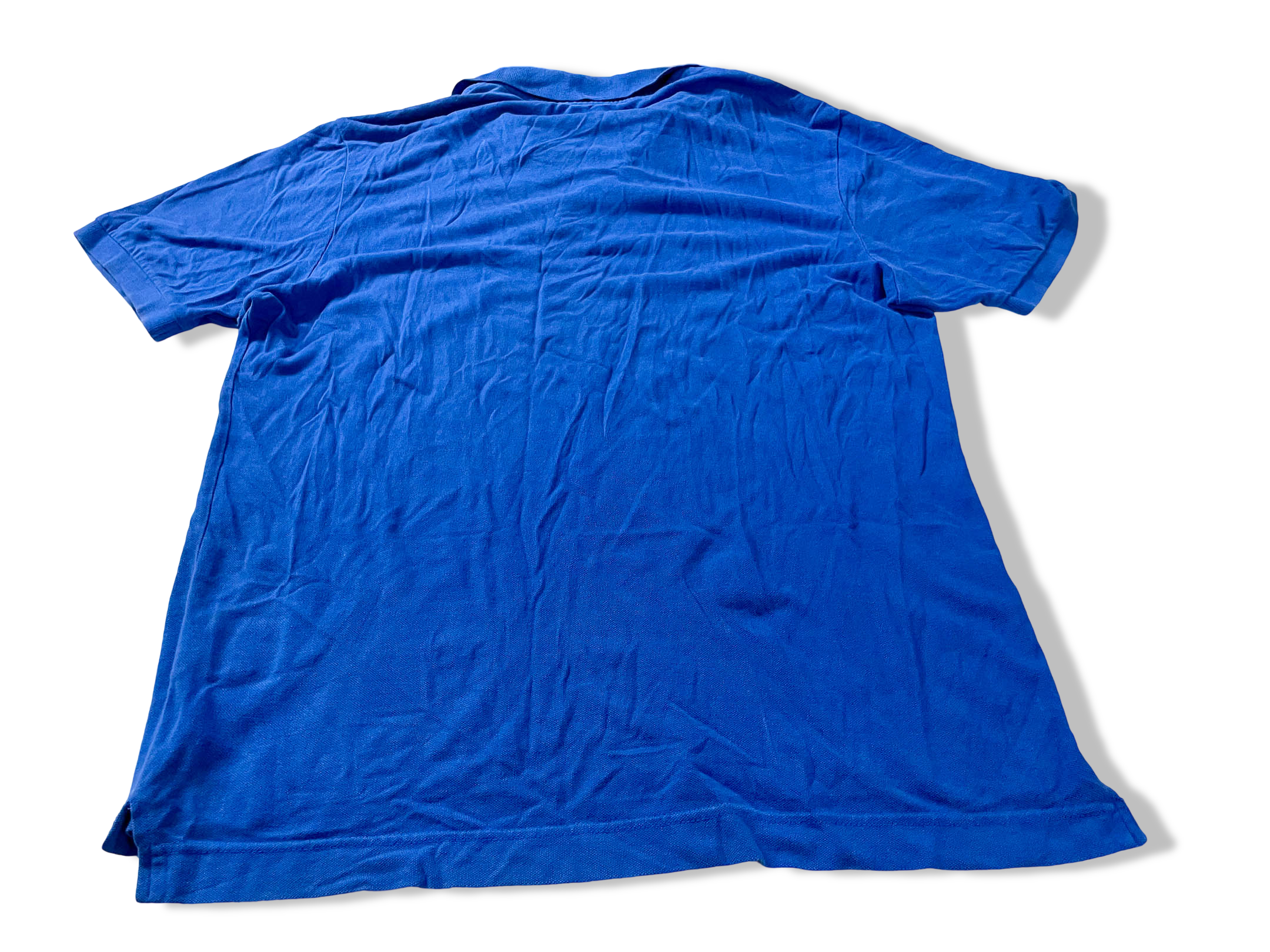 Vintage Men's Kappa blue large short sleeve polo's|L31 W21|SKU 4109