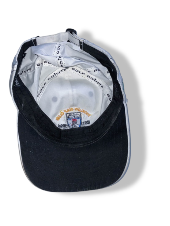 Vintage Wicklow Golf Club white baseball cap| SKU 4929