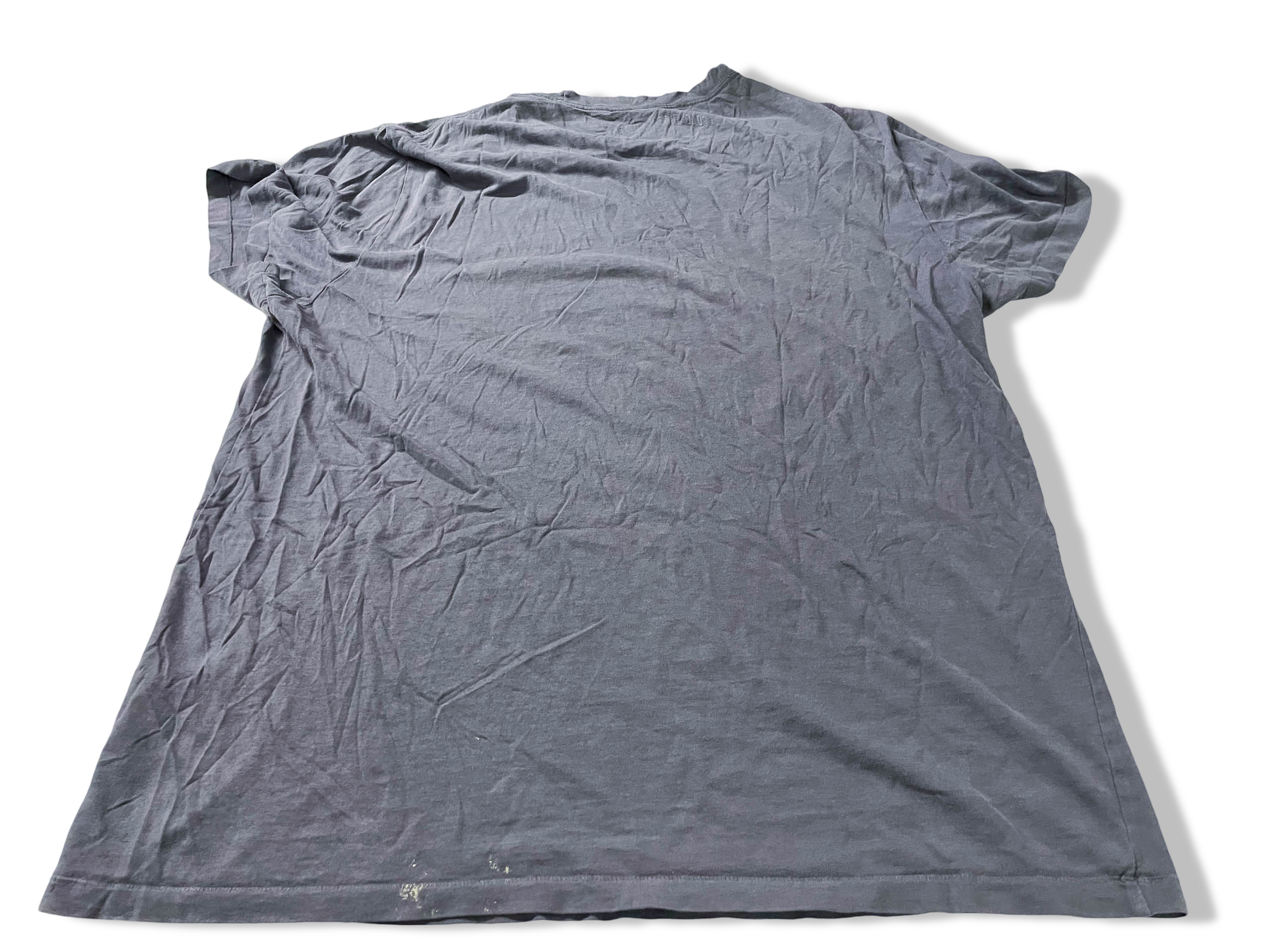 Vintage Men's Ralph Lauren graphics grey short sleeve tees in L|L31 W21| SKU 4110