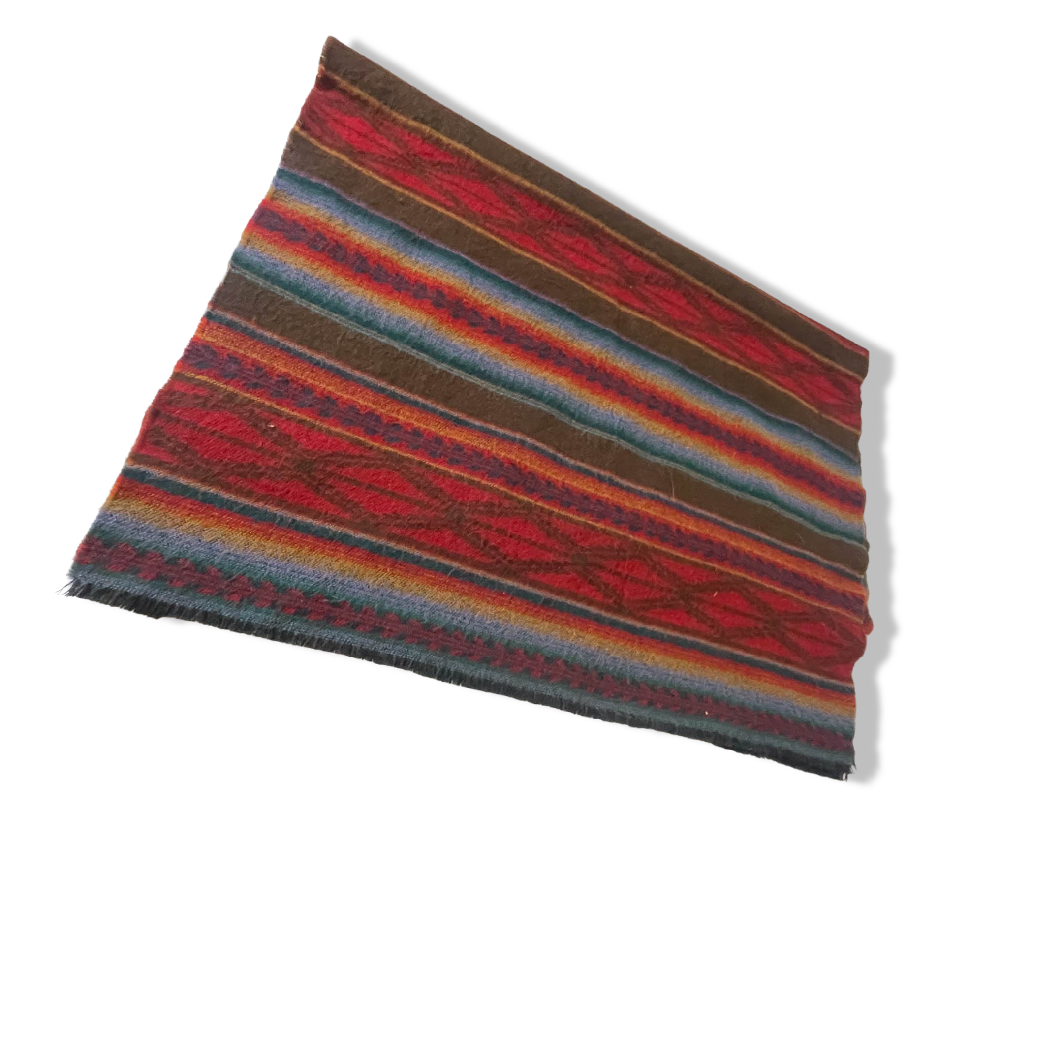 Vintage Multi coloured stripe scarf L70 W 26| SKU 3772