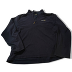VINTAGE REGATTA HOT SHOT II HALF ZIP NAVY FLEECE TOP IN L| L29 W 24|SKU 3773