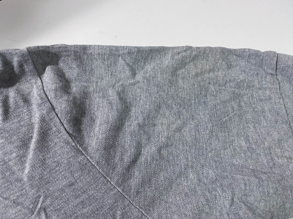 Vintage Men's Kappa grey large short sleeve polo's|L29 W21| SKU 4111