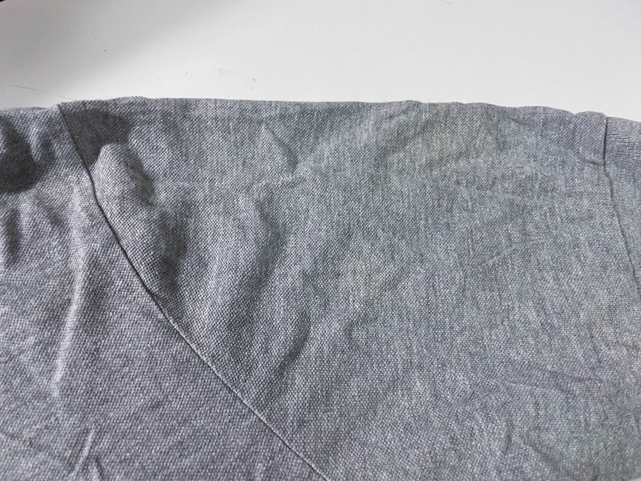 Vintage Men's Kappa grey large short sleeve polo's|L29 W21| SKU 4111