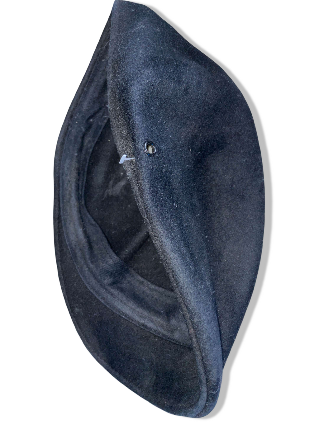 Vintage Army black beret cap | SKU 4931