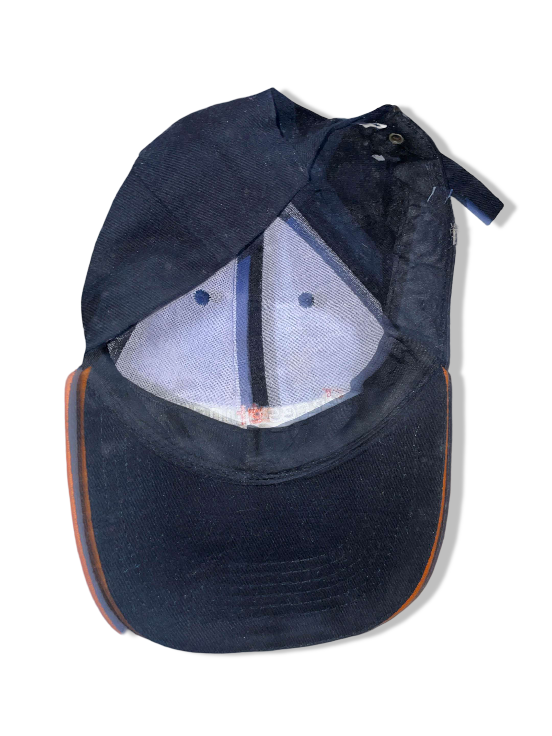 Vintage Piecesetpneus.com crest black baseball cap| SKU 4932
