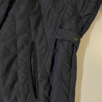 Vintage Women's TRESPASS Navy Quilted Hoodie Jacket & Coat in XXL|L30W23|SKU3791