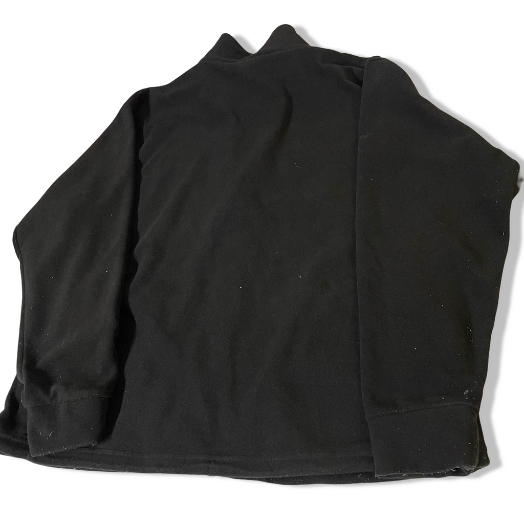 Vintage Men's Trespass made in Bangladesh fleece black jacket in L|L31W25| 3793