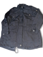 Vintage Glamsia Made in China Black Windbreaker full zip men's jacket in XL|3795