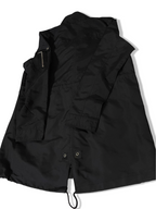 Vintage Glamsia Made in China Black Windbreaker full zip men's jacket in XL|3795