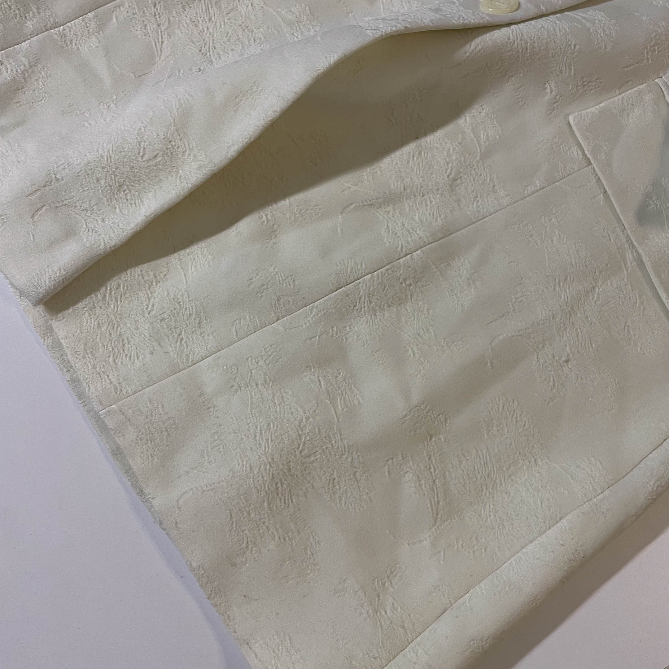 Vintage Women's white coat in S/M| L35 W20| SKU 3797