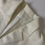 Vintage Women's white coat in S/M| L35 W20| SKU 3797