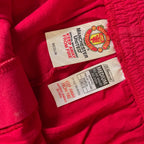 Vintage St Bernard Manchester united FC men's red short in M|W 32-35| SKU 3800<br>