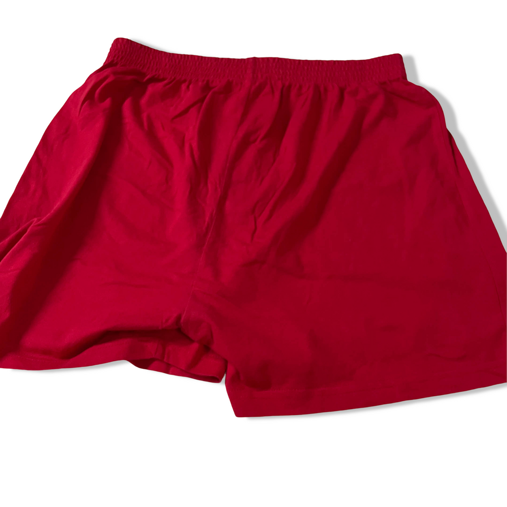 Vintage St Bernard Manchester united FC men's red short in M|W 32-35| SKU 3800<br>