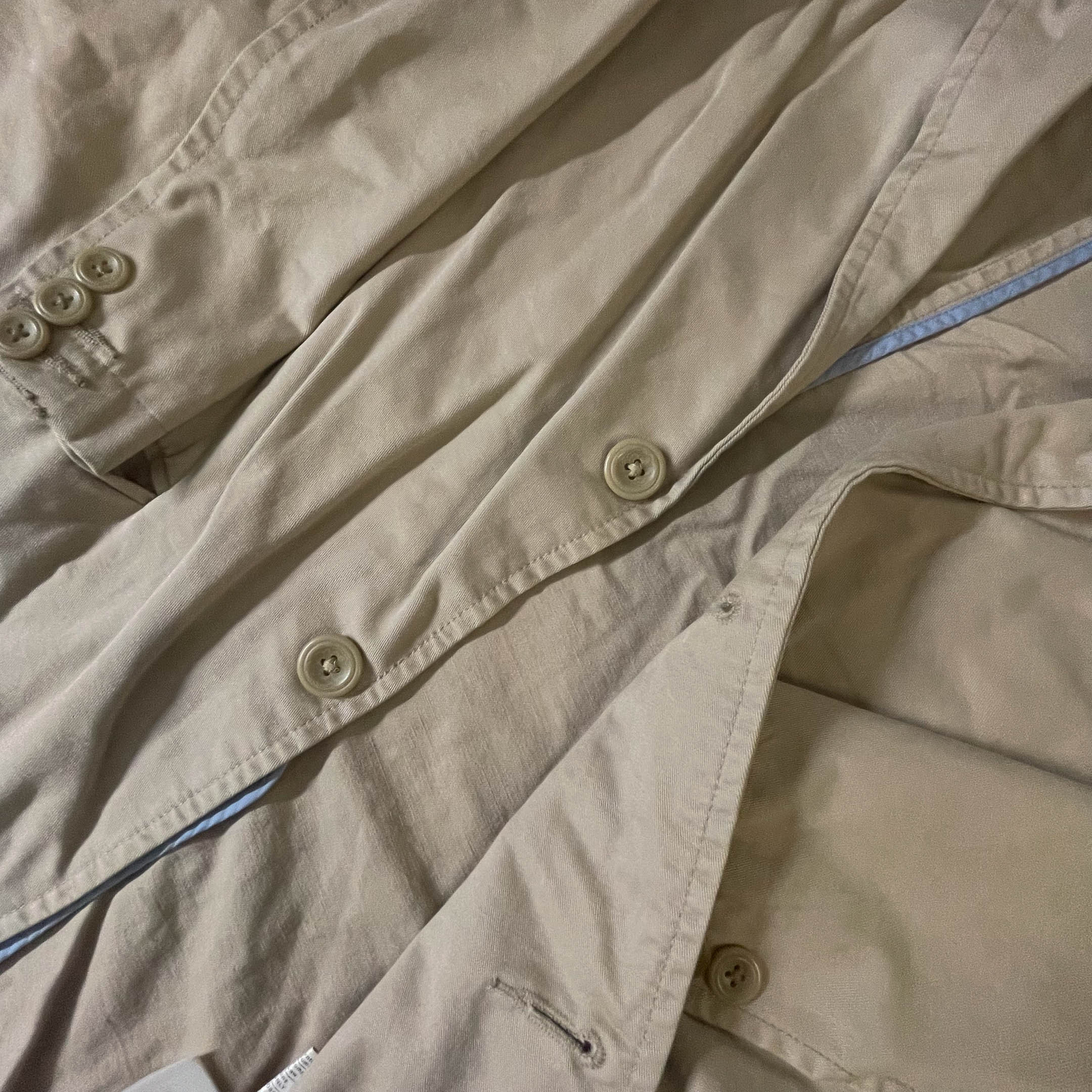 Vintage Old Navy Made in Vietnam Women's cream suit jacket in S|L30 W19|SKU 3803