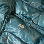 Vintage Women's Uniqlo green puffer padded hoodie jacket in XL |L25 W19|SKU 3804