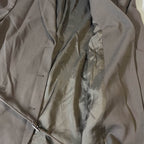 Vintage Part Two women's khaki green single breasted blazer UK 14|L29W20|SKU3806