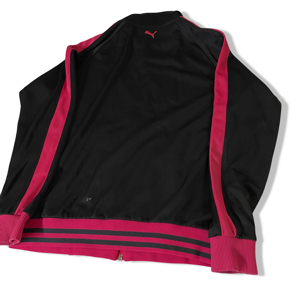 Vintage Puma made in Japan black athletic full zip track jacket in M|L25W19|3812