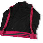 Vintage Puma made in Japan black athletic full zip track jacket in M|L25W19|3812