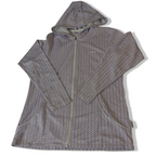 Vintage Fila Geometric pattern white full zip hoodie in M|L24 W 17| SKU 3814