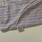 Vintage Fila Geometric pattern white full zip hoodie in M|L24 W 17| SKU 3814