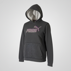 Vintage 90's Puma sport life style black big logo hoodie UK 34/36 |SKU 3817